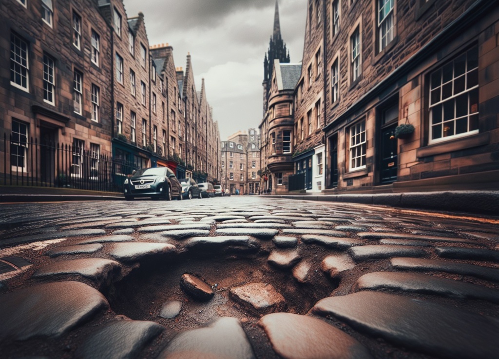 Edinburgh’s Pothole Predicament